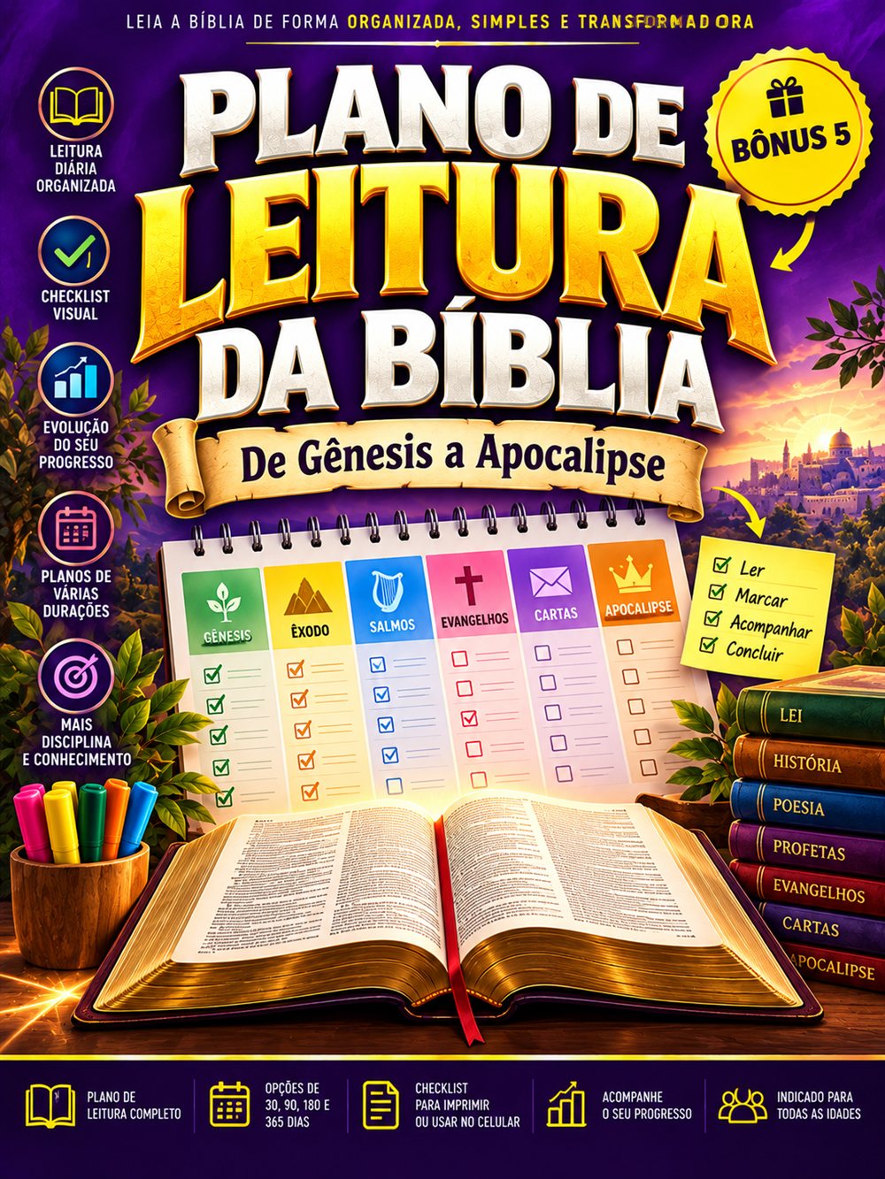 Bônus 5: Plano de Leitura